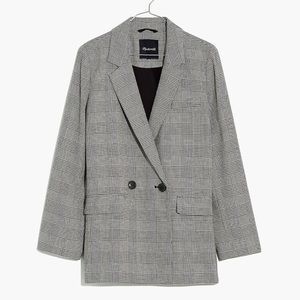 Madewell Dorset Blazer in Edsall Plaid